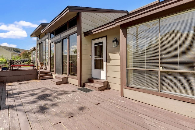 view of deck