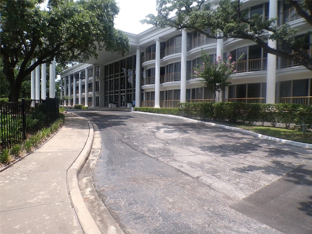 view of road