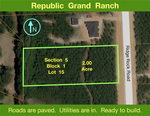 15675 Ridge Rock Rd, Willis TX, 77378 land for sale