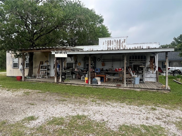 view of back of house