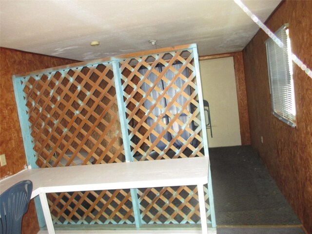 606 E Humble St, Baytown, TX 77520 - wine area featuring wood walls