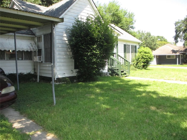 606 E Humble St, Baytown, TX 77520 - view of yard