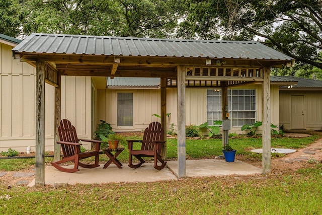 view of patio / terrace