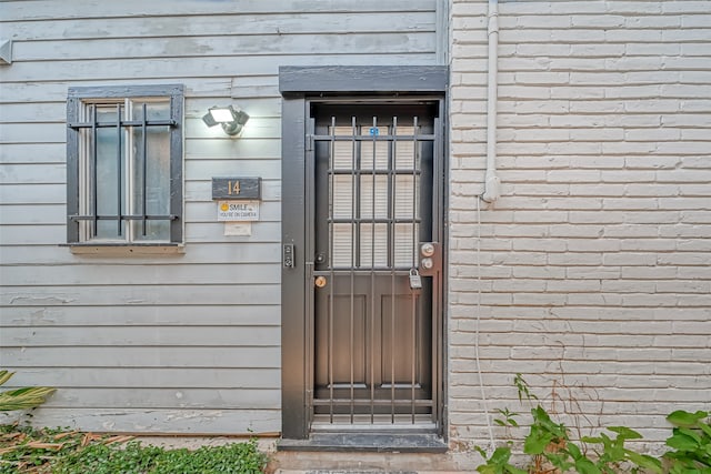 view of property entrance