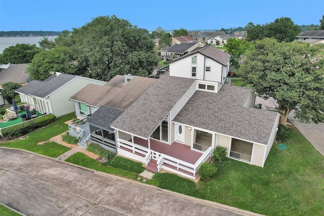 view of birds eye view of property