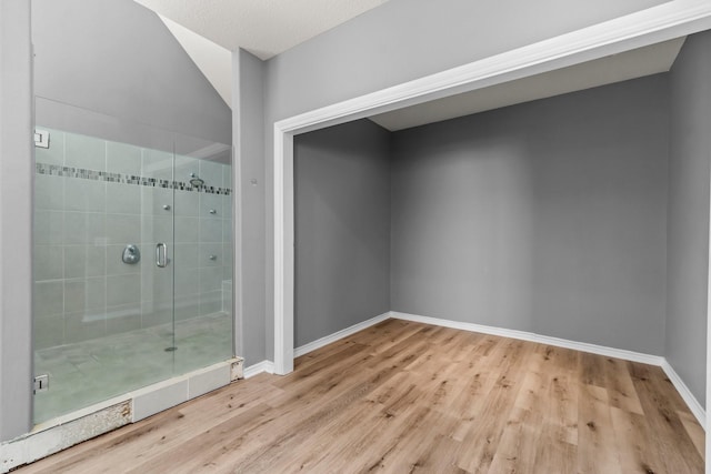 bathroom featuring hardwood / wood-style flooring