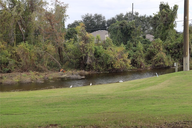 property view of water