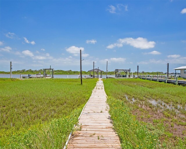 1214 County Road 201, Sargent, TX 77414 - view of home's community featuring a water view
