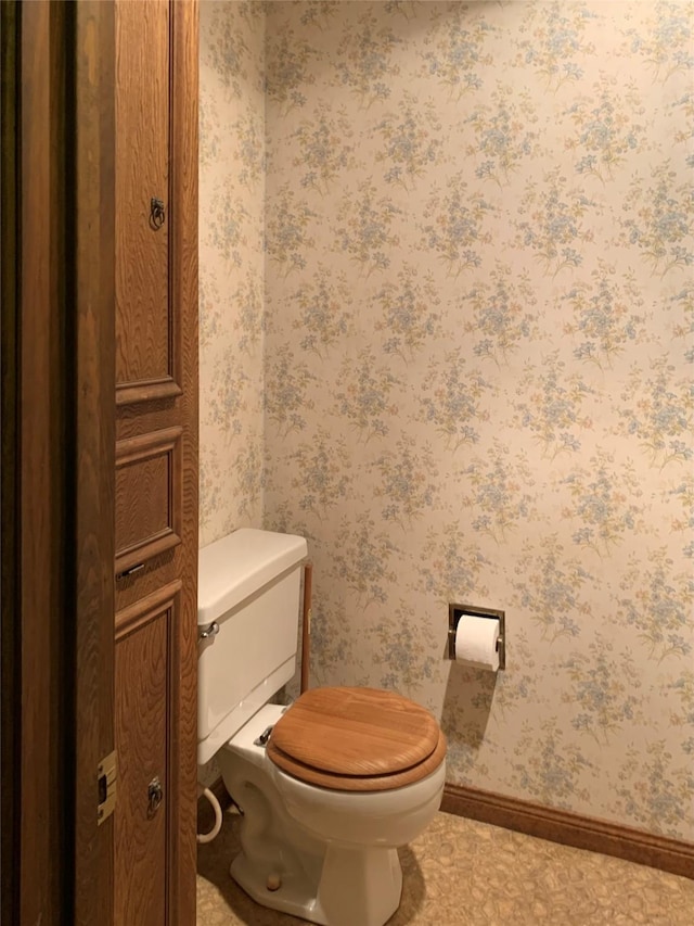 bathroom with toilet