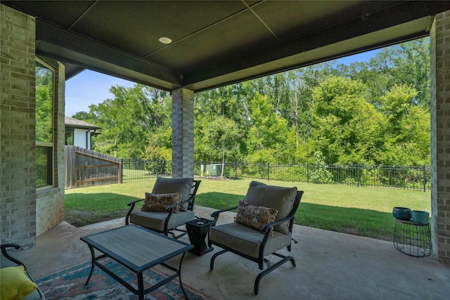 view of patio / terrace