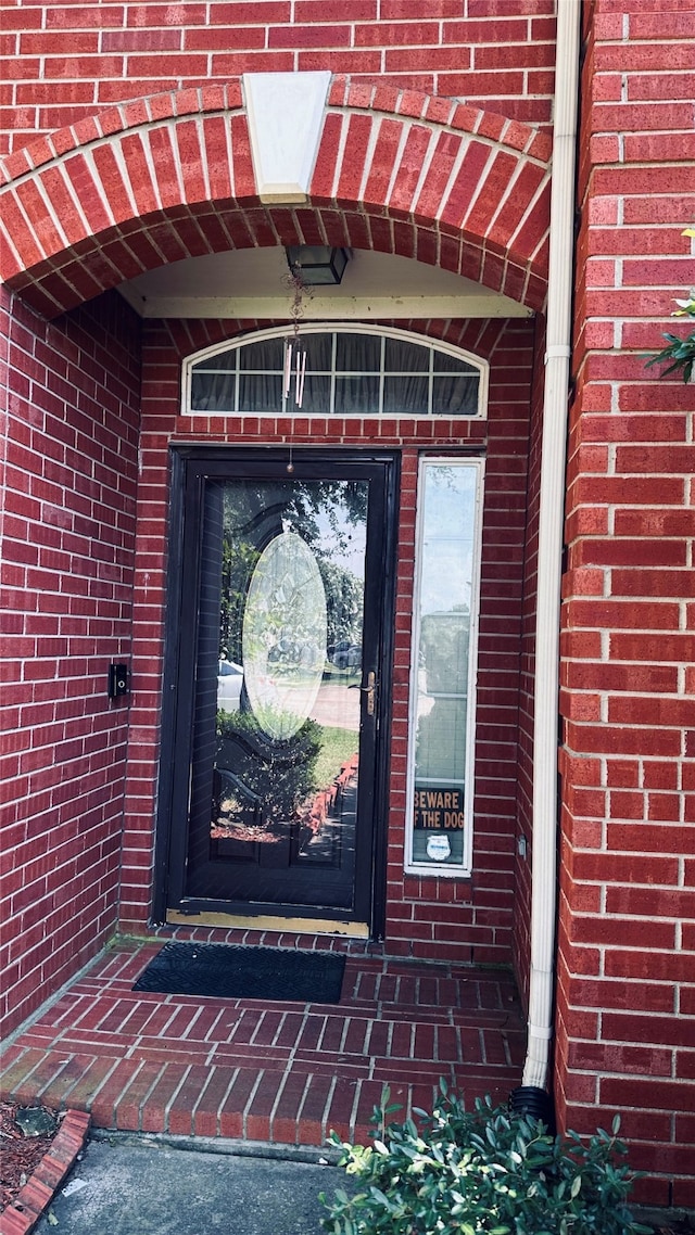 view of property entrance