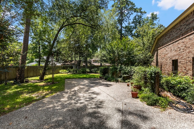 exterior space with a patio