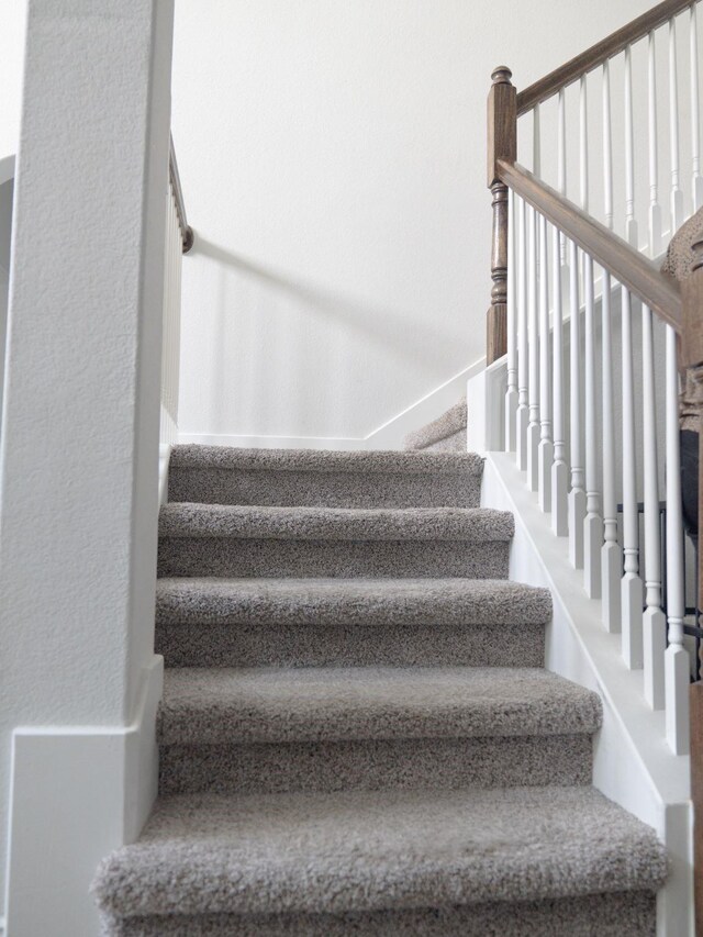 view of staircase