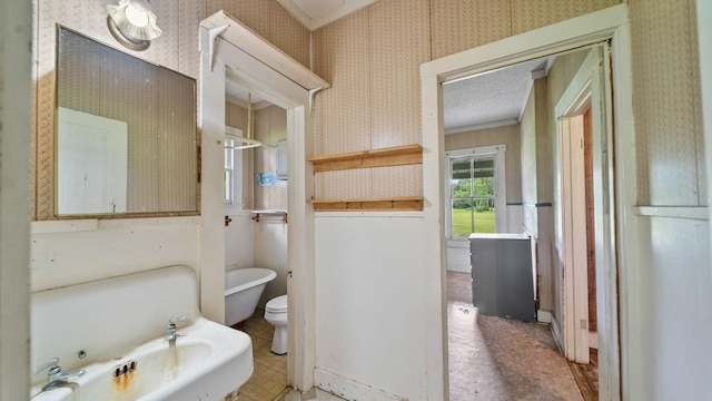 bathroom with toilet