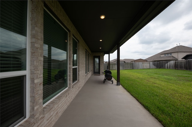 view of patio