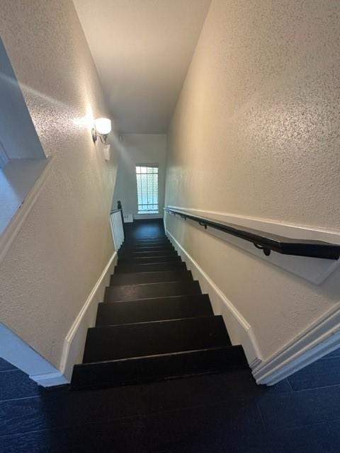 view of stairs