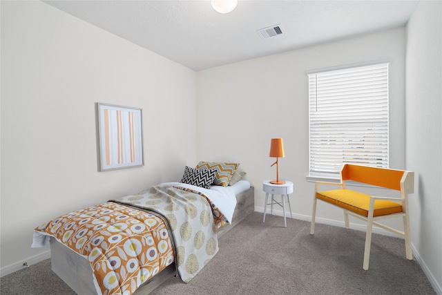 bedroom with carpet flooring