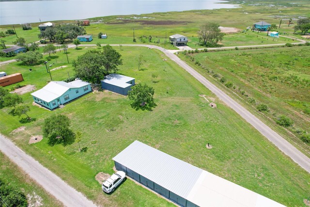 bird's eye view featuring a rural view