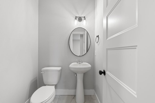 bathroom with toilet