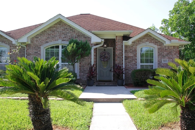 view of ranch-style home