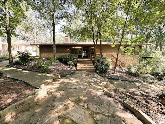 view of ranch-style house