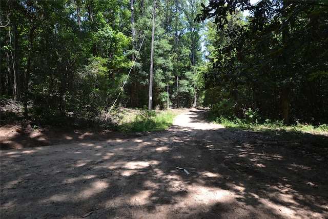 view of road