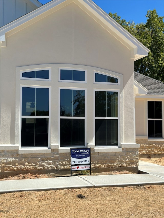 view of rear view of house