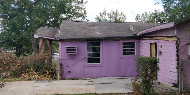 exterior space featuring a patio area