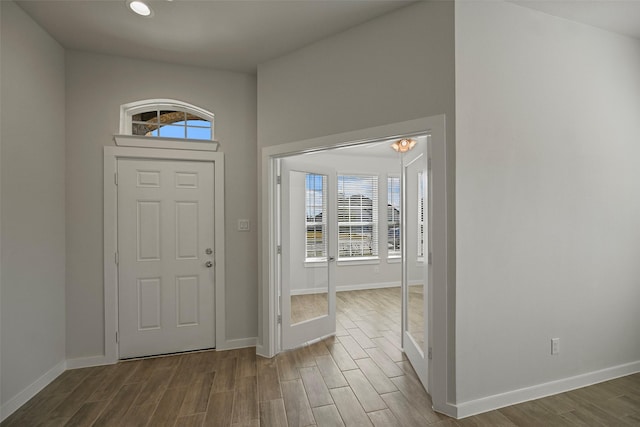 entrance foyer with a healthy amount of sunlight