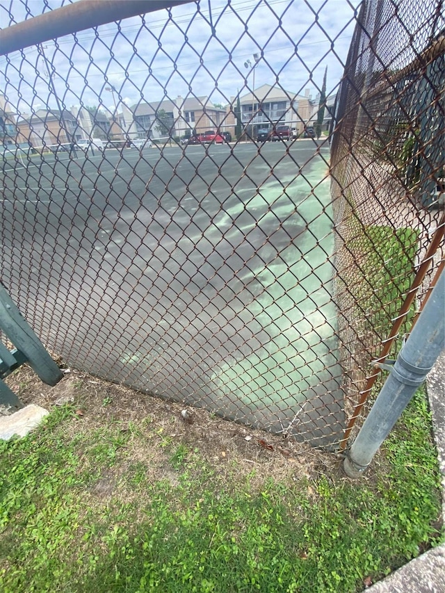 view of sport court