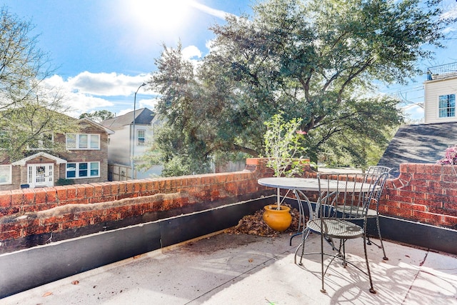 view of patio / terrace