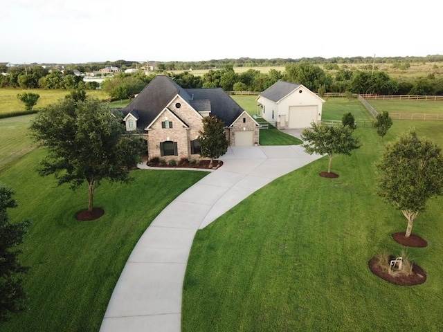 view of drone / aerial view