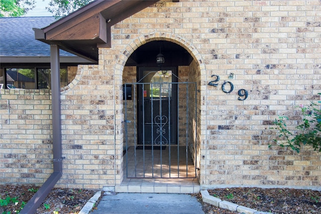 view of entrance to property