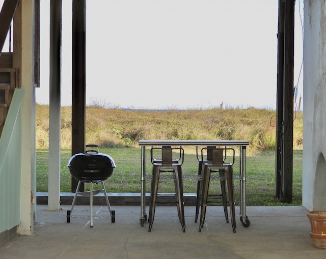 view of patio / terrace featuring area for grilling