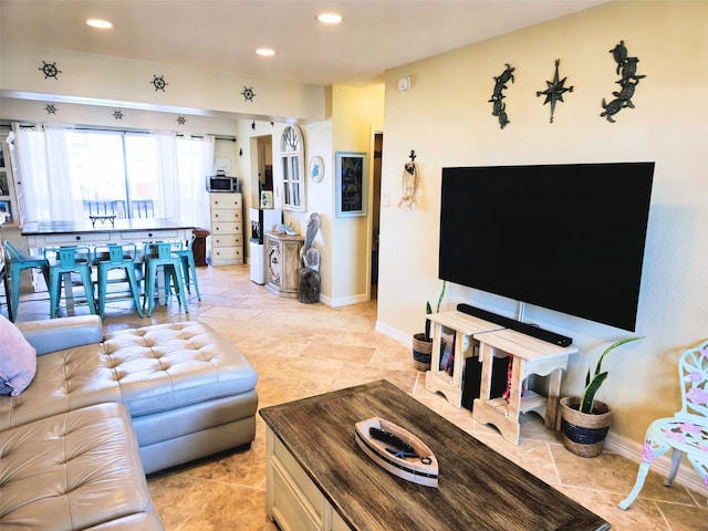 view of living room