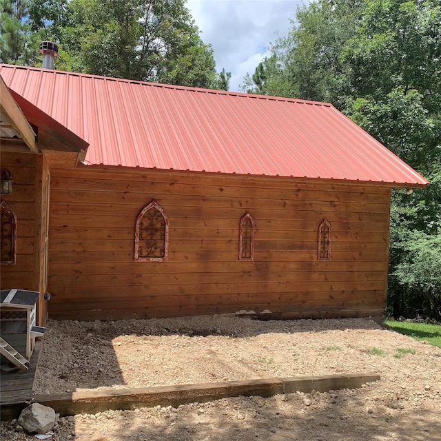 view of property exterior