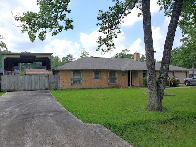 2710 Rosebury Dr, Houston, TX 77039 - single story home featuring a front lawn