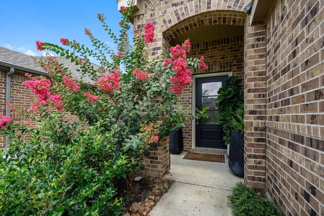 view of property entrance