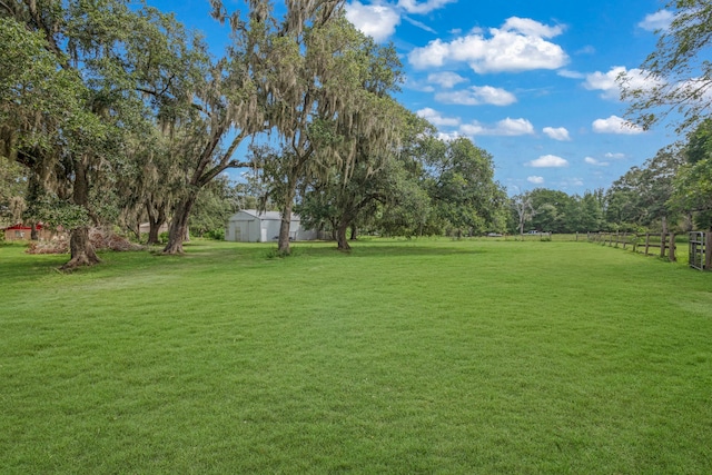 view of yard