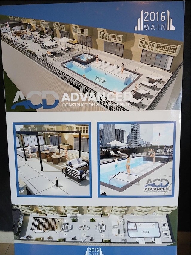 2016 Main St Unit 605, Houston, TX 77002 - view of a document with a collage of images
