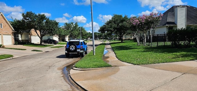 view of road