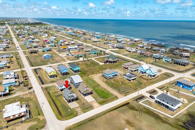 312 Angel Wing, Surfside Beach, TX 77541 - aerial perspective of suburban area featuring a nearby body of water
