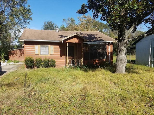 view of bungalow-style house