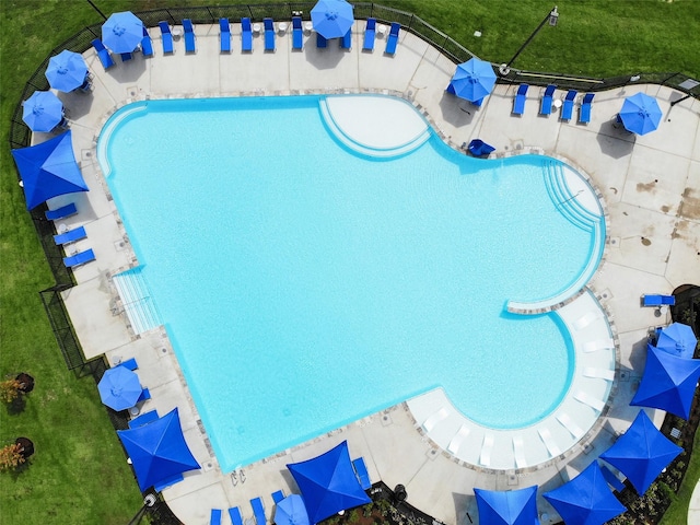 drone / aerial view