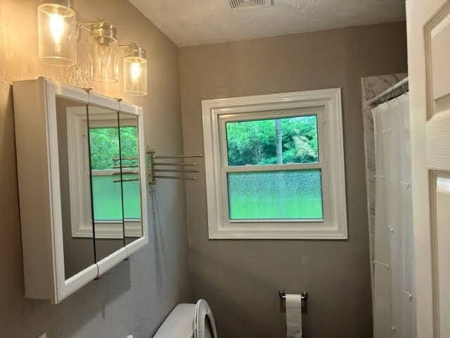 bathroom with toilet