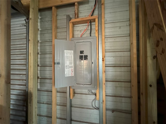 view of utility room