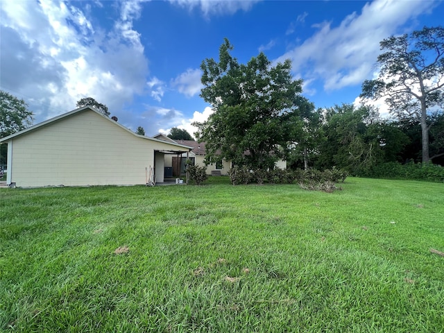 view of yard