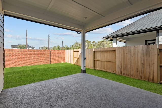 view of patio