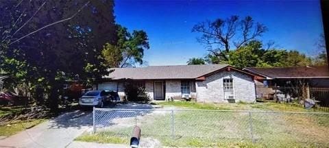 view of ranch-style home