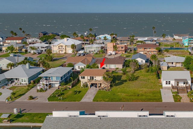 11 Lauderdale, Rockport, TX 78382 - aerial view of residential area with a nearby body of water